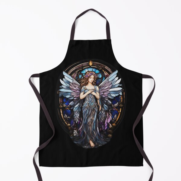 Aperçu de l'œuvre Motif d'ange en vitrail créée et vendue par Desfix.