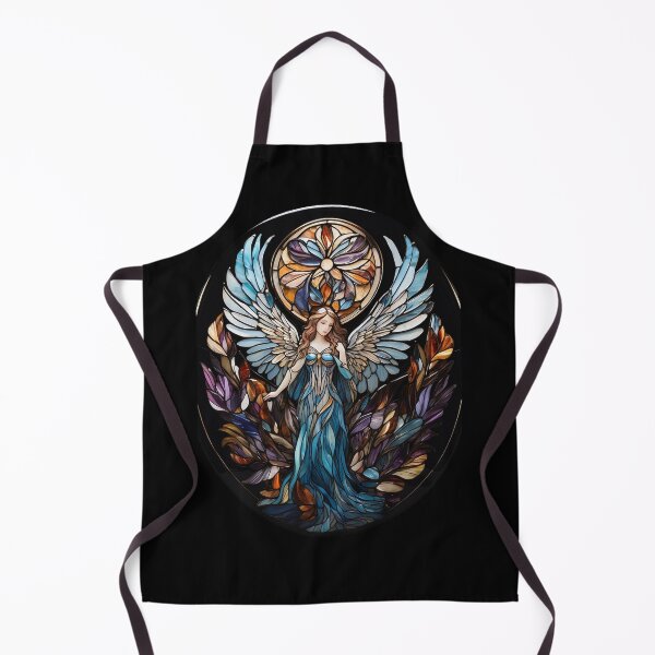 Aperçu de l'œuvre Motif d'ange en vitrail créée et vendue par Desfix.