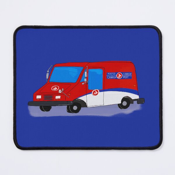Item preview, Retro Canada Post Truck designed and sold by Antoine Marineau Bélanger.
