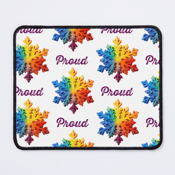 Item preview, Proud Snowflake LGBTQ Pride designed and sold by DigitalityArt.
