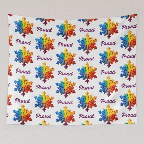Item preview, Proud Snowflake LGBTQ Pride  designed and sold by DigitalityArt.