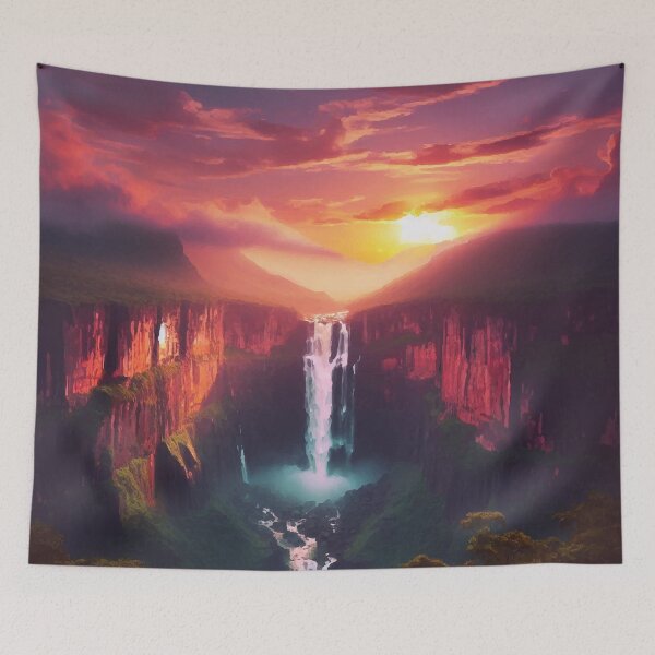 Item preview, Angel Falls at Sunset designed and sold by badguyduh.