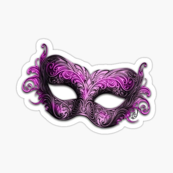 Item preview, Purple mask designed and sold by AuthorJLK.