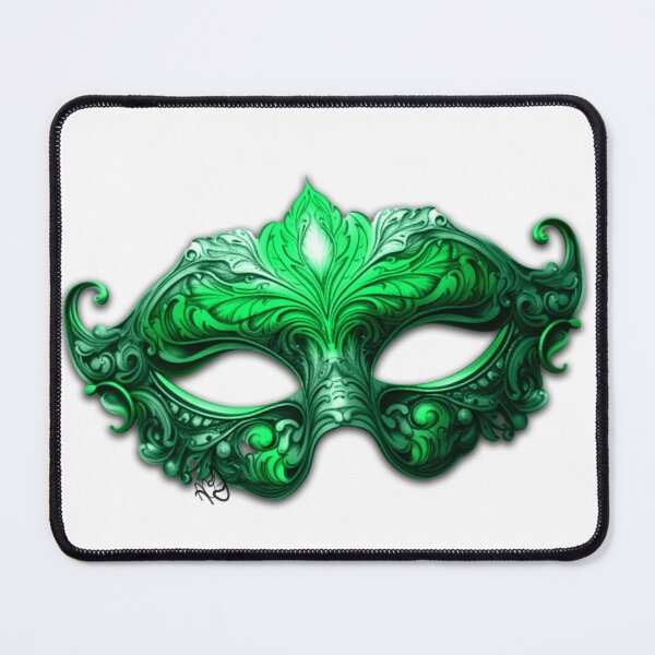 Item preview, Green mask designed and sold by AuthorJLK.