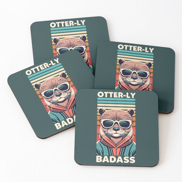 Item preview, Badass Otter designed and sold by SidTastic .