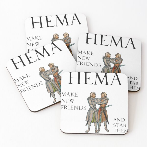 Item preview, HEMA - Make New Friends And Stab Them designed and sold by emovendo.