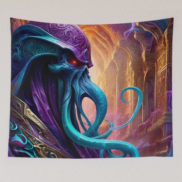 Item preview, Mind Flayer Wizard - Fantasy inspired designed and sold by Delerat7.