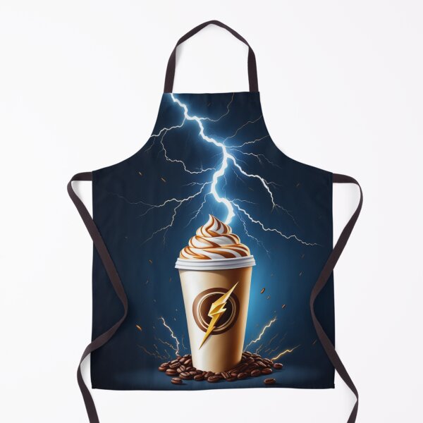Item preview, For the Love of Coffee - Epic Beauty - Elegant Coffee Mug Cup with Steam Lightning Bolts designed and sold by Butler in the Home.