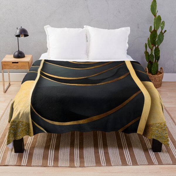 Item preview, Abstract, Geometric, Black, Gold, Art Deco, Stripes designed and sold by Golden-Feathers.