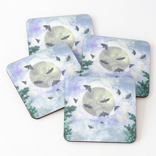 Item preview, Moths before the moon designed and sold by Sandra  Steinke.
