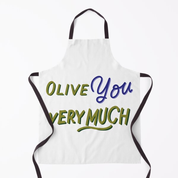 Item preview, Olive You Very Much - Funny Valentine's 2 designed and sold by Spiprinto.