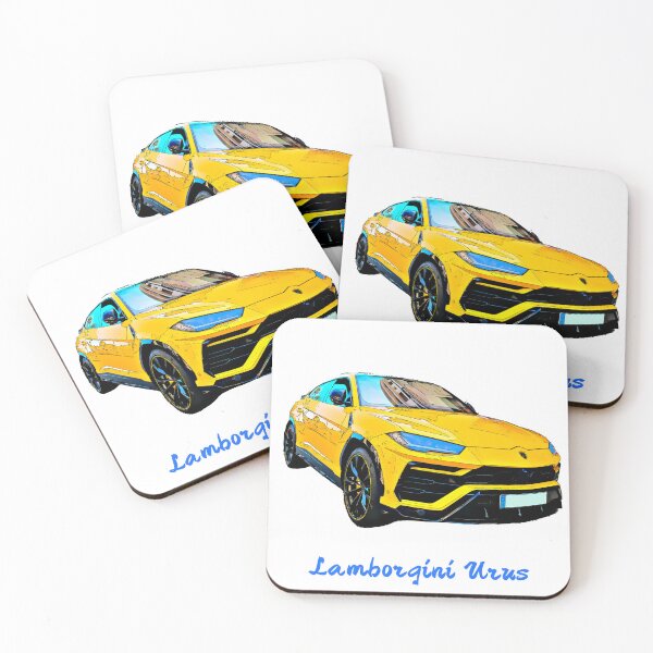 Item preview, Yellow Urus Dream Racing Car designed and sold by santoshputhran.