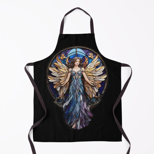 Aperçu de l'œuvre Motif d'ange en vitrail créée et vendue par Desfix.