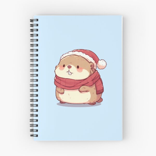 Item preview, Fat Christmas Marmot designed and sold by KAI-Studio.