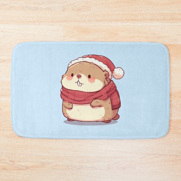 Item preview, Fat Christmas Marmot designed and sold by KAI-Studio.