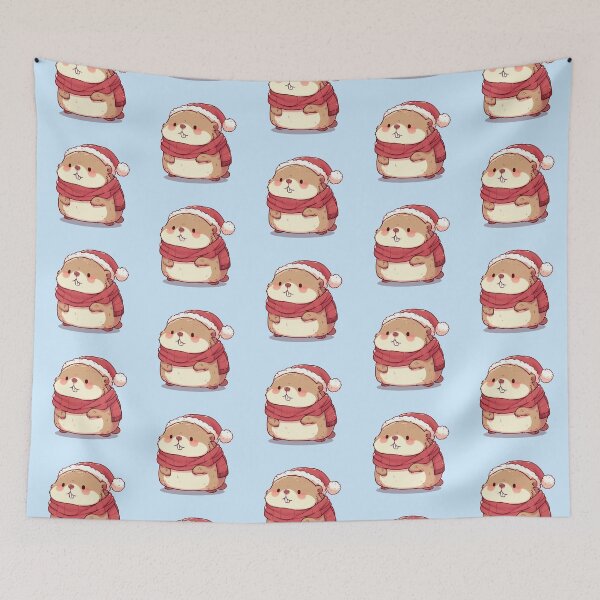 Item preview, Fat Christmas Marmot designed and sold by KAI-Studio.