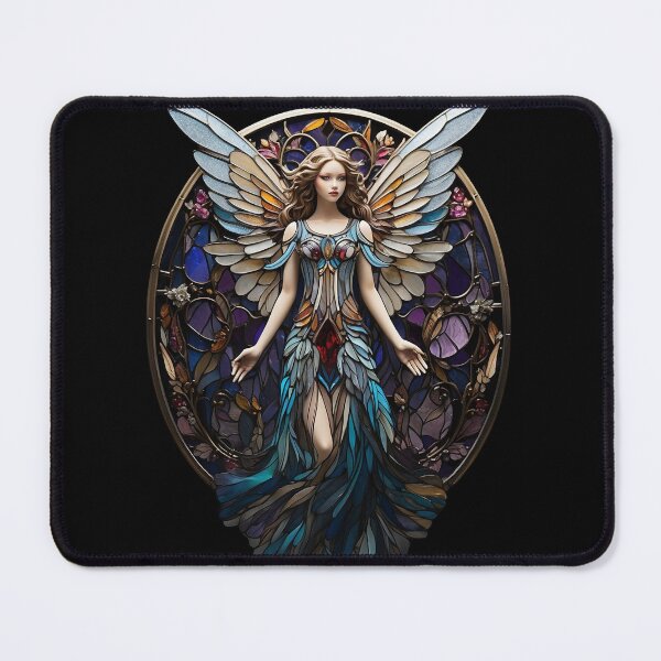 Item preview, Stained Glass Angel Pattern designed and sold by Desfix.