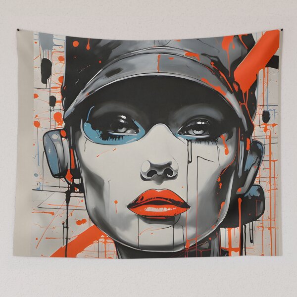 Item preview, Colorful people pop art - 12 designed and sold by V Art Travel Archive.