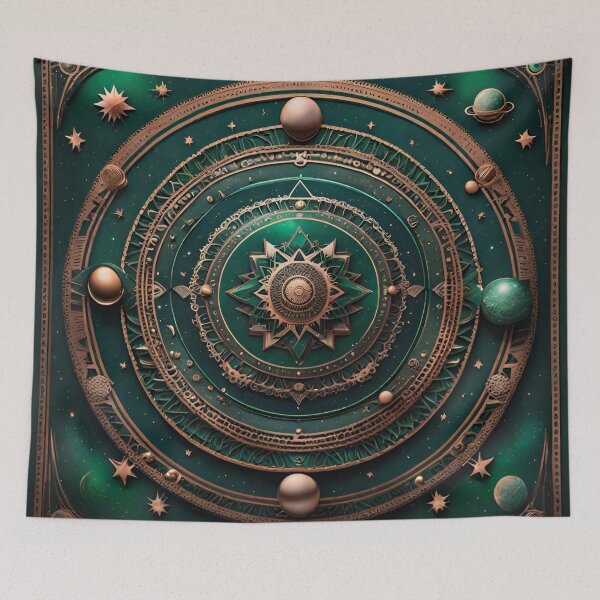 Item preview, Starry Night Mandala Celestial designed and sold by SpiritualManda.