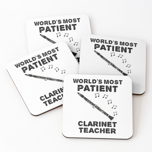 Item preview, World's Most Patient Clarinet Teacher, Clarinetist Funny designed and sold by doodlerob.