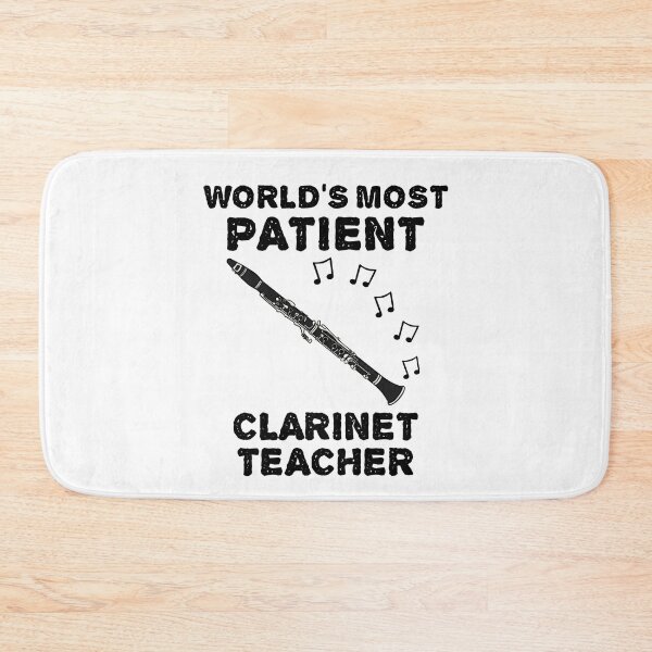 Item preview, World's Most Patient Clarinet Teacher, Clarinetist Funny designed and sold by doodlerob.