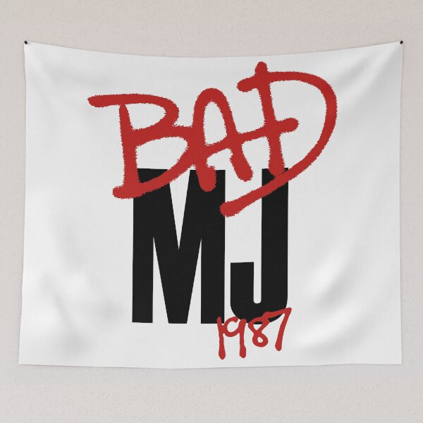 Item preview, Bad MJ 1987 designed and sold by SWG Mixes & Merchandise.