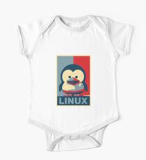 Linux Baby Tux One Piece - Short Sleeve