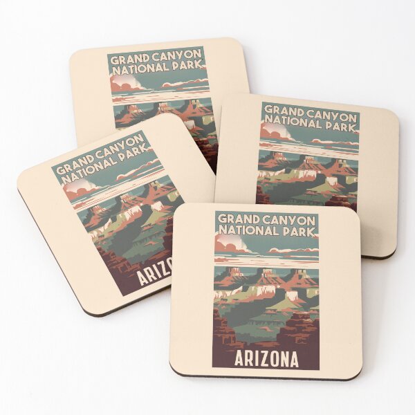 Item preview, A Vintage Travel Art of the Grand Canyon National Park - Arizona - US  designed and sold by GoodOldVintage.