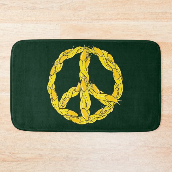 Item preview, Banana Slug Peace Sign designed and sold by CattGDesigns.