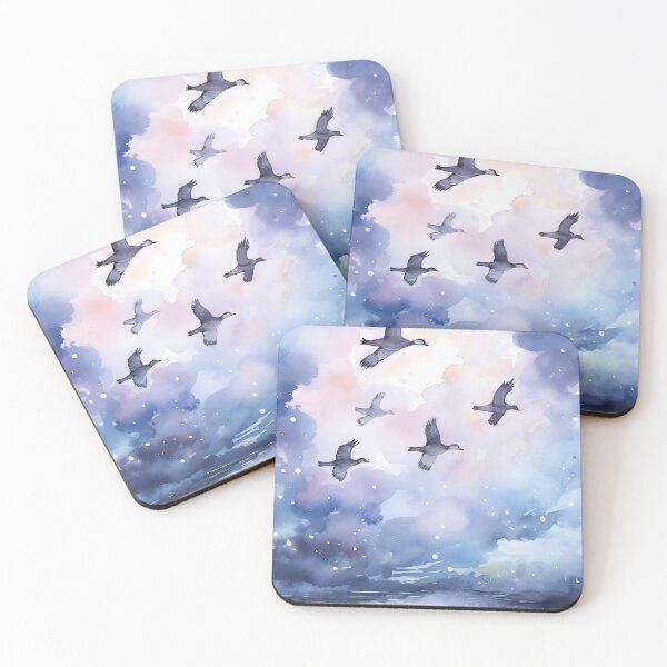 Item preview, Gorgeous ducks flying designed and sold by cute-animals99.