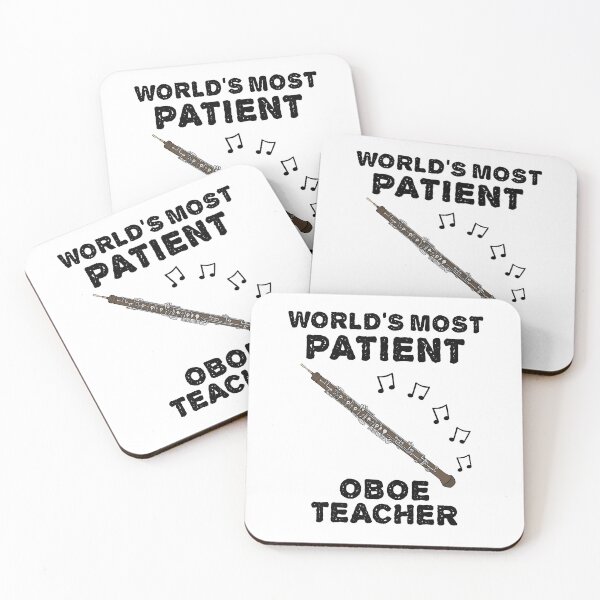 Item preview, World's Most Patient Oboe Teacher, Oboist Funny designed and sold by doodlerob.