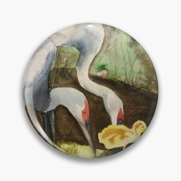 Item preview, Sand hill crane family designed and sold by Mary Lomma.