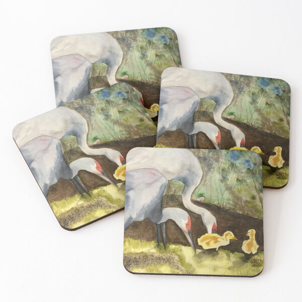 Item preview, Sand hill crane family designed and sold by Mary Lomma.