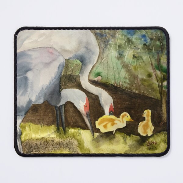 Item preview, Sand hill crane family designed and sold by Mary Lomma.