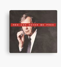 The Cigarette Smoking Man Canvas Print