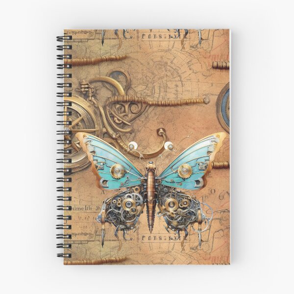 Item preview, Mechanical Steampunk Aqua Butterfly designed and sold by Pixelchicken.