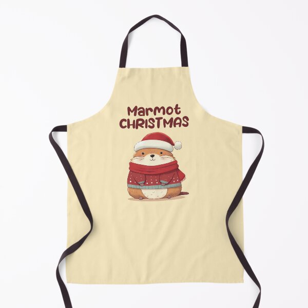 Item preview, Marmot Christmas Funny Marmot designed and sold by KAI-Studio.