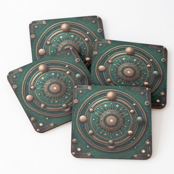 Item preview, Celestial Mandala Stars Moons designed and sold by SpiritualManda.