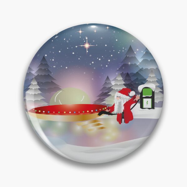 Item preview, Santa Claus on electric sleighs designed and sold by Folidee.