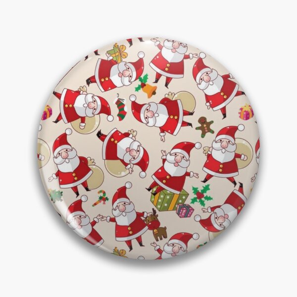 Item preview, Santa Claus Christmas Patterns designed and sold by ChainsArt.