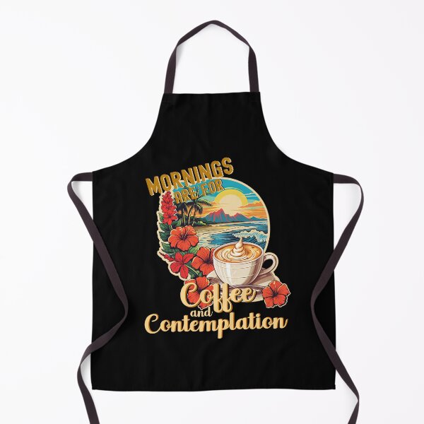 Item preview, Mornings are for Coffee and Contemplation. Coffee Lovers, Coffee Addicts designed and sold by orangeblue21.