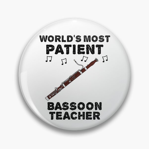 Item preview, World's Most Patient Bassoon Teacher, Bassoonist Funny designed and sold by doodlerob.
