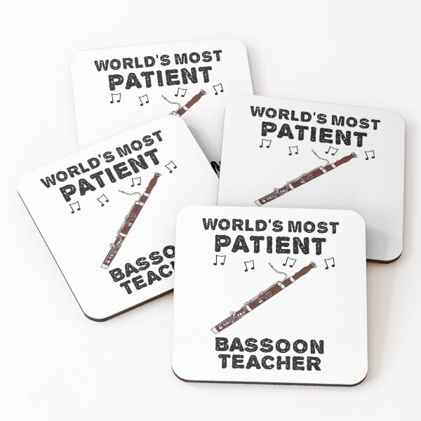 Item preview, World's Most Patient Bassoon Teacher, Bassoonist Funny designed and sold by doodlerob.