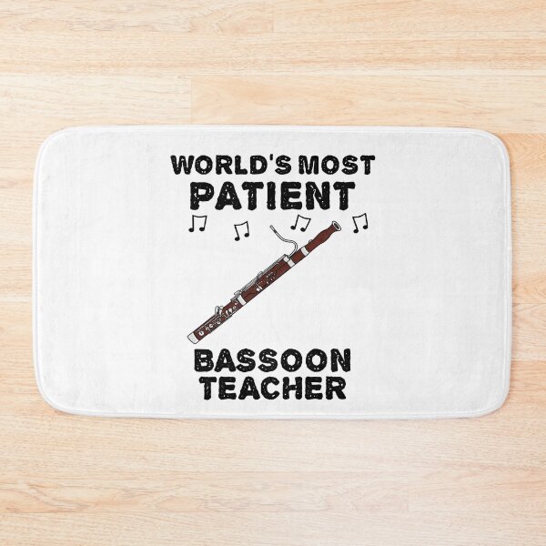 Item preview, World's Most Patient Bassoon Teacher, Bassoonist Funny designed and sold by doodlerob.