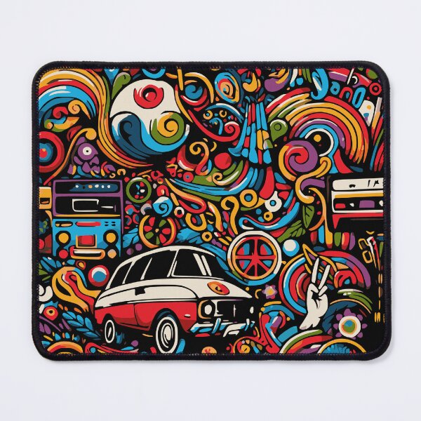 Item preview, 70s RETRO HIPPIE VIBE PATTERN designed and sold by HYPeR-NaTUrE.
