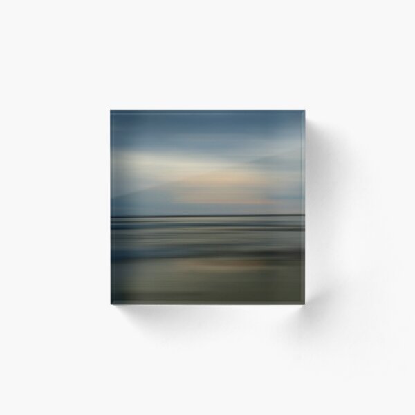 Twilight on Traeth Crigyll Acrylic Block