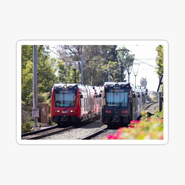 Item preview, San Diego Trolley Red and Black designed and sold by Wayne Thomson.