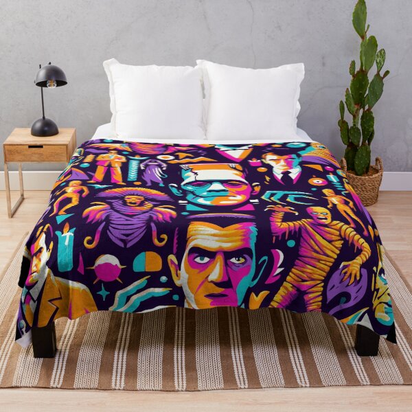 Aperçu de l'œuvre 70s MONSTER VIBE PATTERN créée et vendue par HYPeR-NaTUrE.