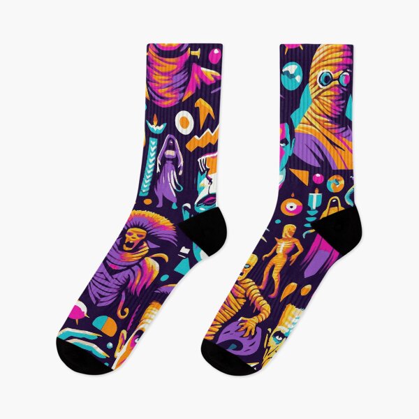 Item preview, 70s MONSTER VIBE PATTERN designed and sold by HYPeR-NaTUrE.