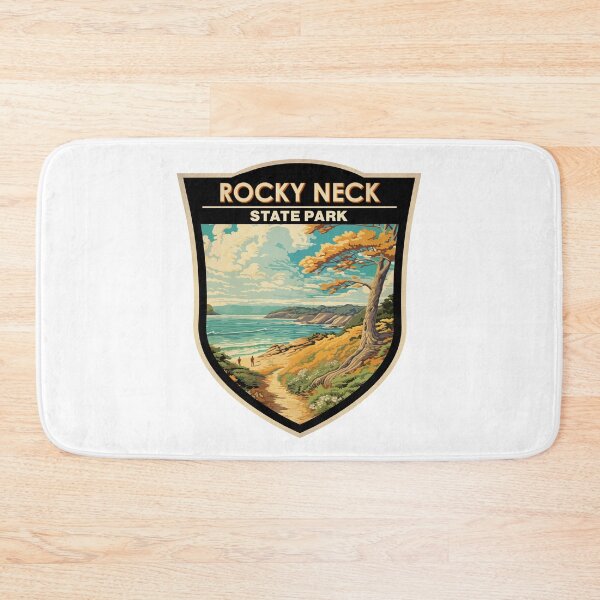 Item preview, Rocky Neck State Park Connecticut Vintage Badge designed and sold by KrisSidDesigns.